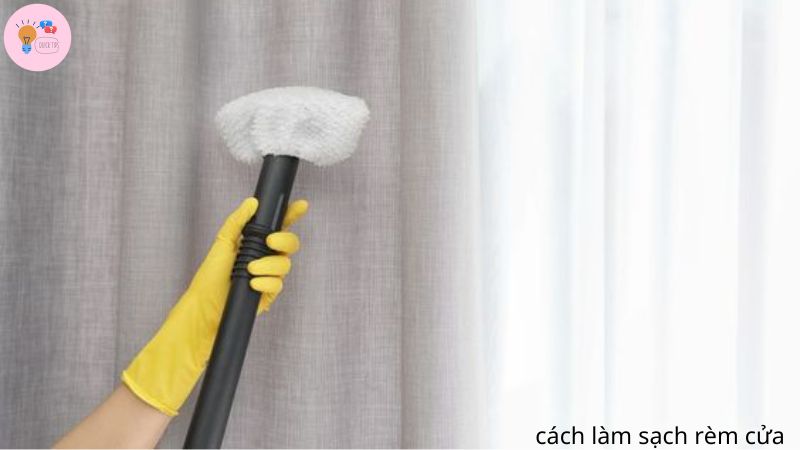 cách làm sạch rèm cửa